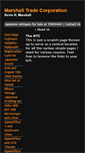 Mobile Screenshot of marshalltradecorp.com