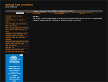 Tablet Screenshot of marshalltradecorp.com